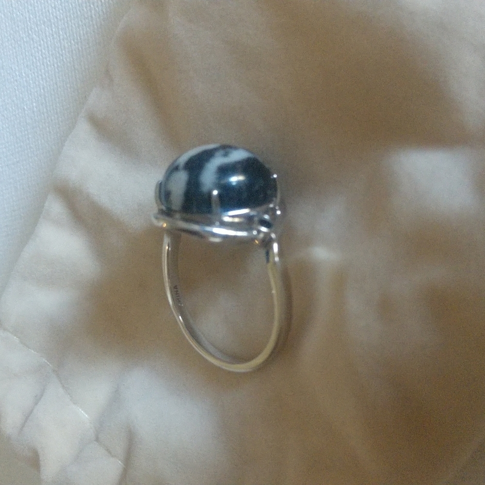 Generation Gem, Painted Pony Gemstone Ring In Ste… - image 1